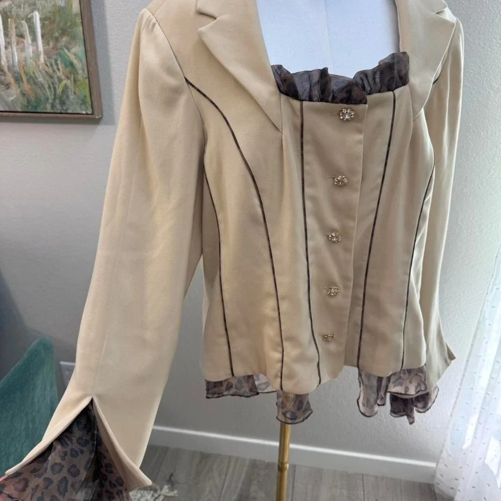 Vintage AS•HRO Statement Blazer Jacket –‎ Size 18